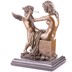 Aphrodité és Ámor - bronz szobor  képe